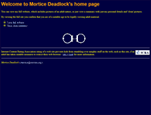 Tablet Screenshot of mortice.org